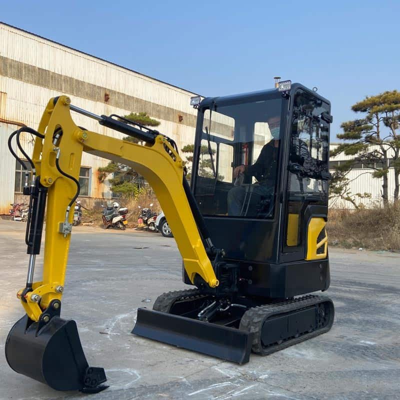 HIXEN-HX18T-mini-excavator