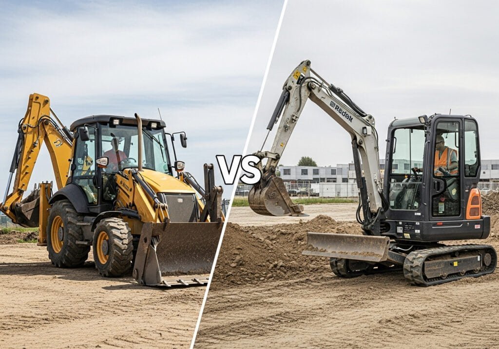 Backhoe VS Mini Excavator