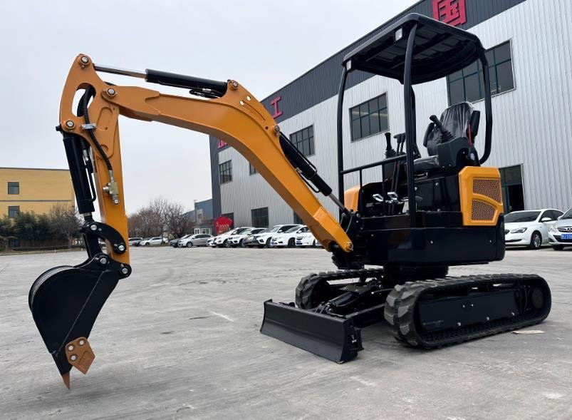 zero tail swing mini excavators