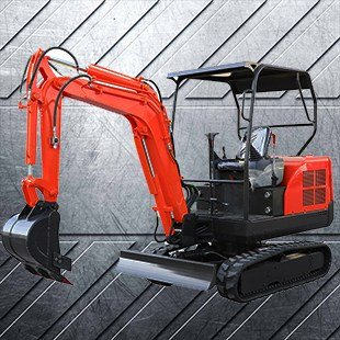 HX25 mini 2.5 tonne digger crawler excavator