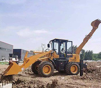 Backhoe excavator case5