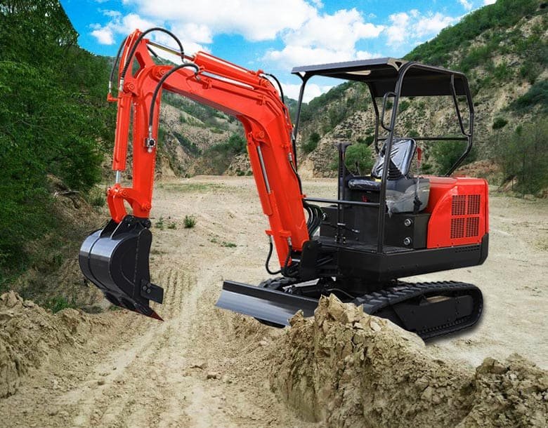 how to operate a Mini excavator