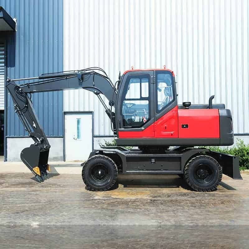 HW75 Wheeled excavator