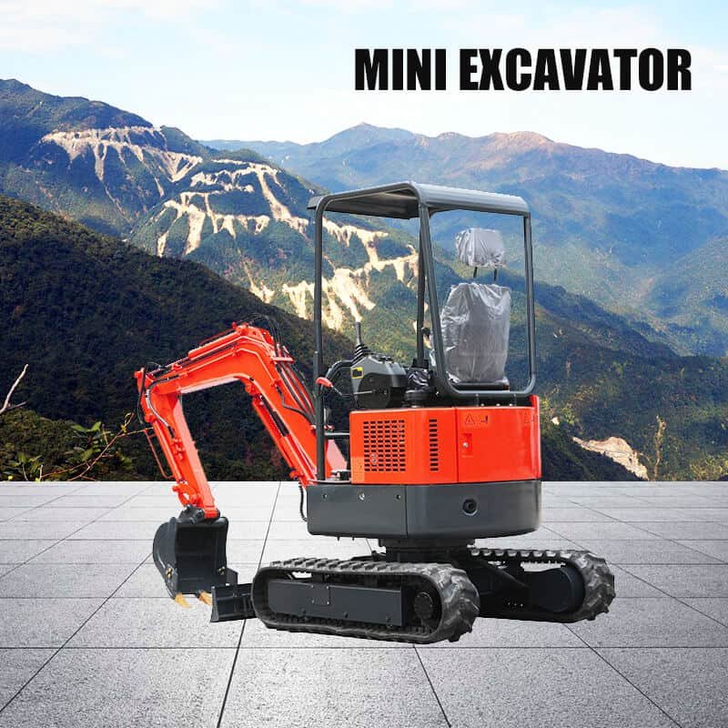 Zero tail swing mini excavator HX20U