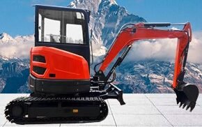 HX40U HIXEN zero tail swing mini excavator