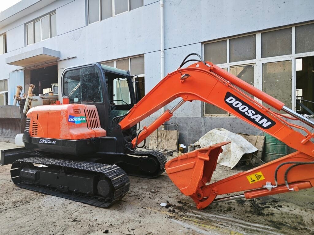 Doosan DX60 doosan mini excavator