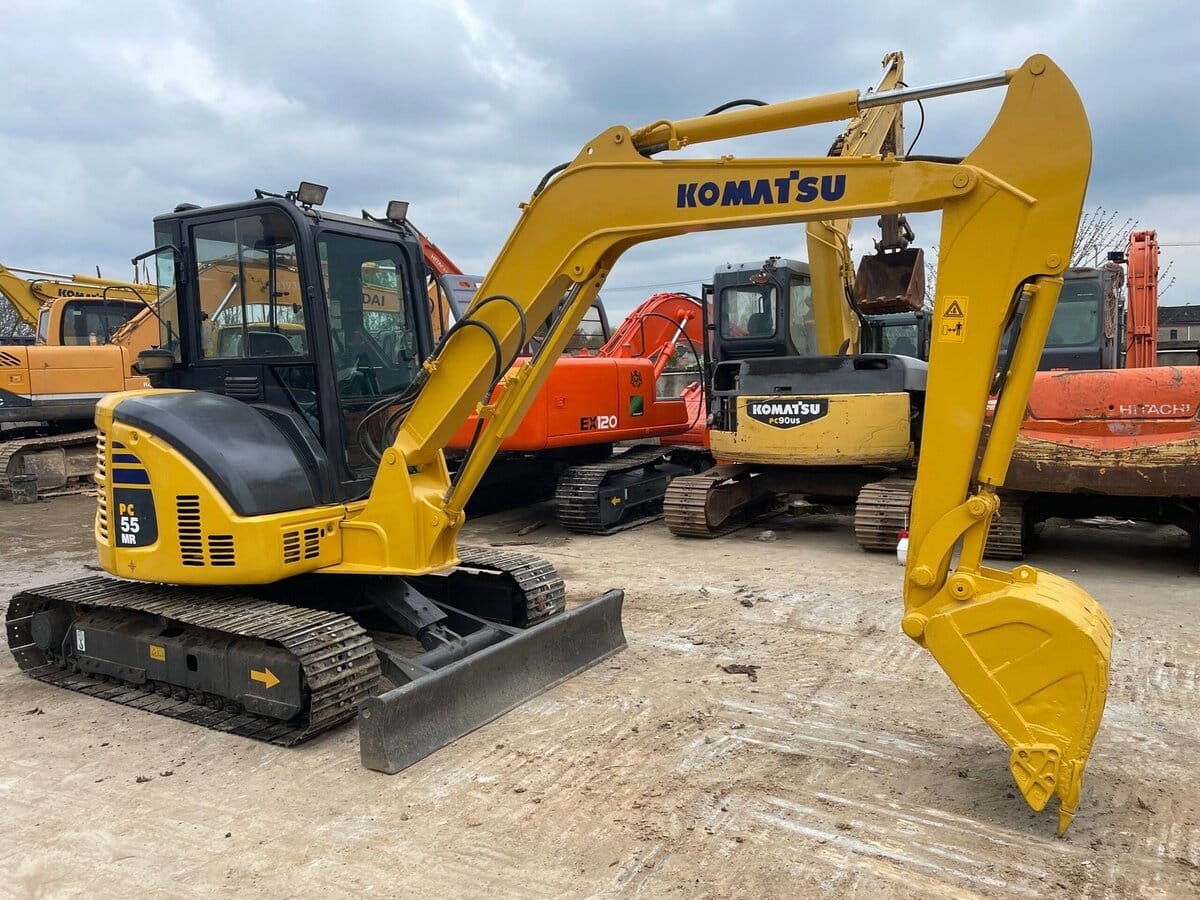 Used Komatsu PC55 Compact Excavator For Sale - China Machinary