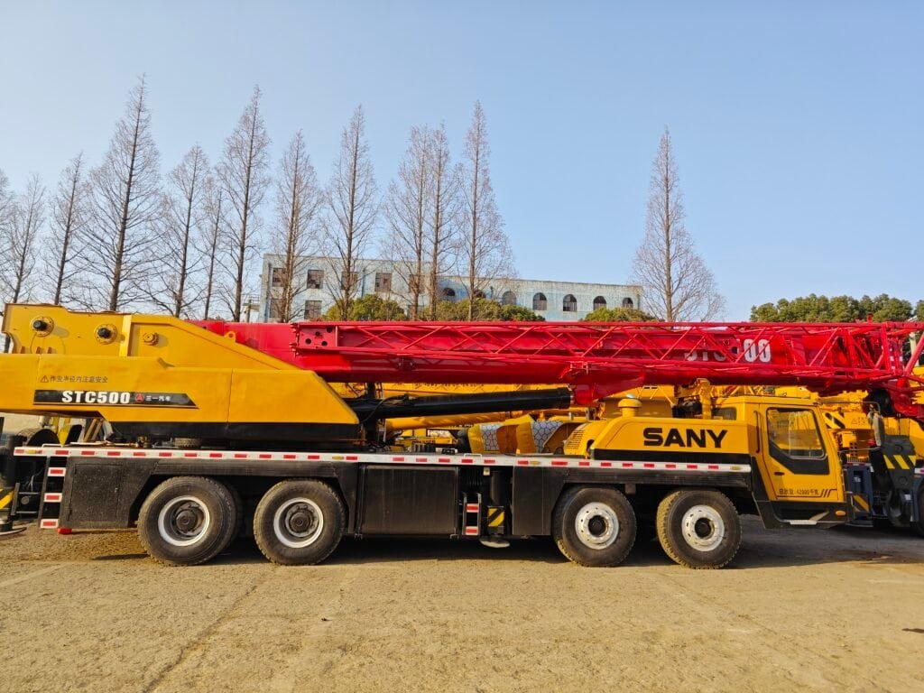 Used SANY Crane for Sale | China Second-Hand SANY Cranes (25–100 Tons)