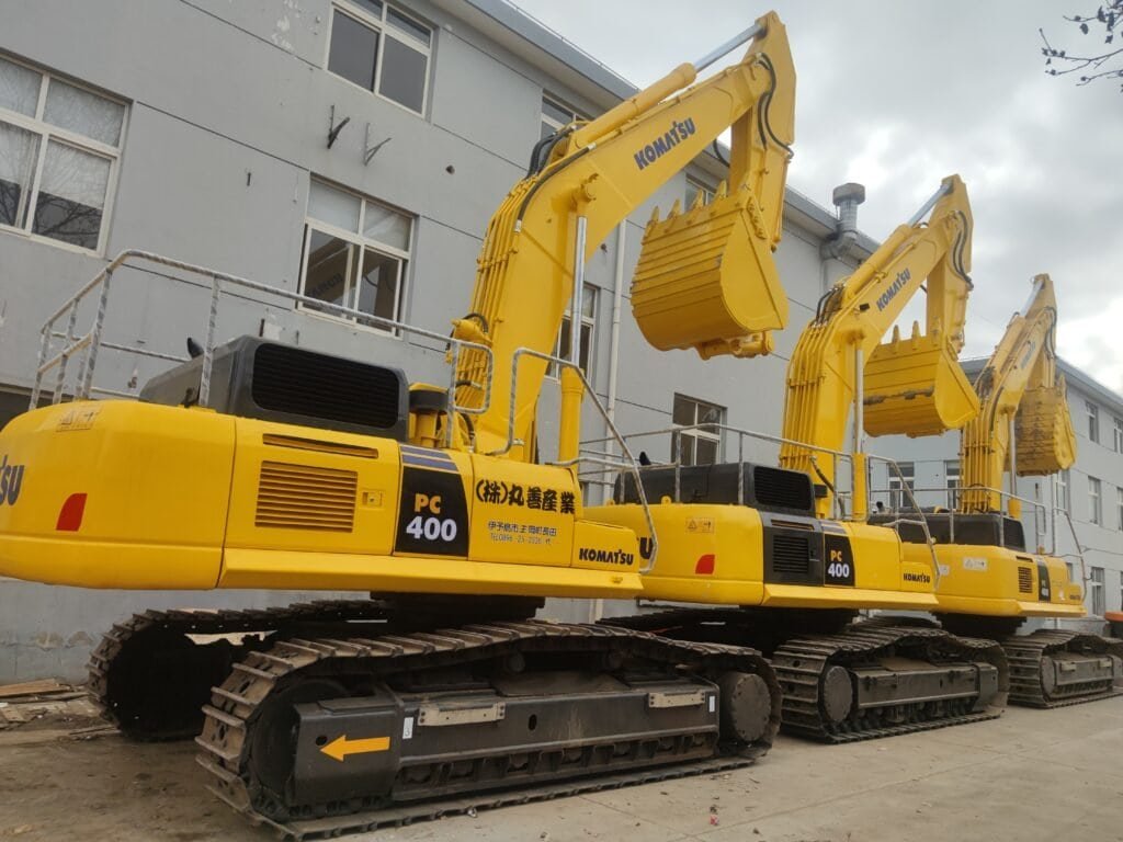 komatsu pc400 excavator
