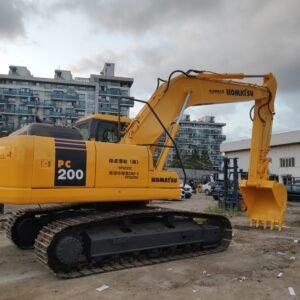 komatsu PC200 excavator