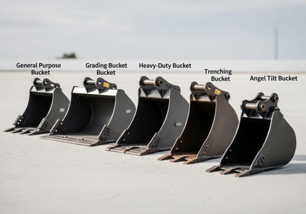 Ultimate Guide to the Bucket Size and Type of Mini Excavator!