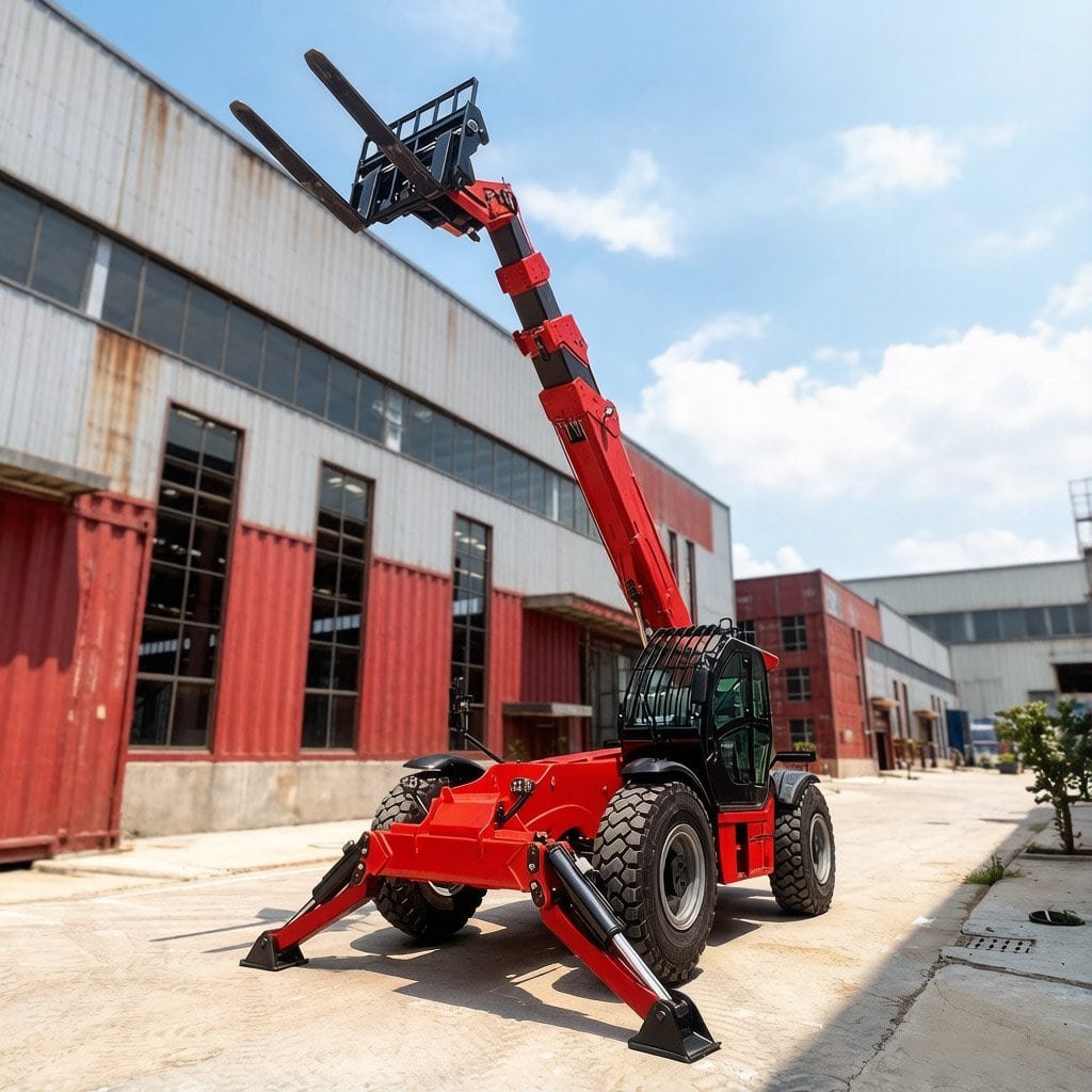 largest telehandler