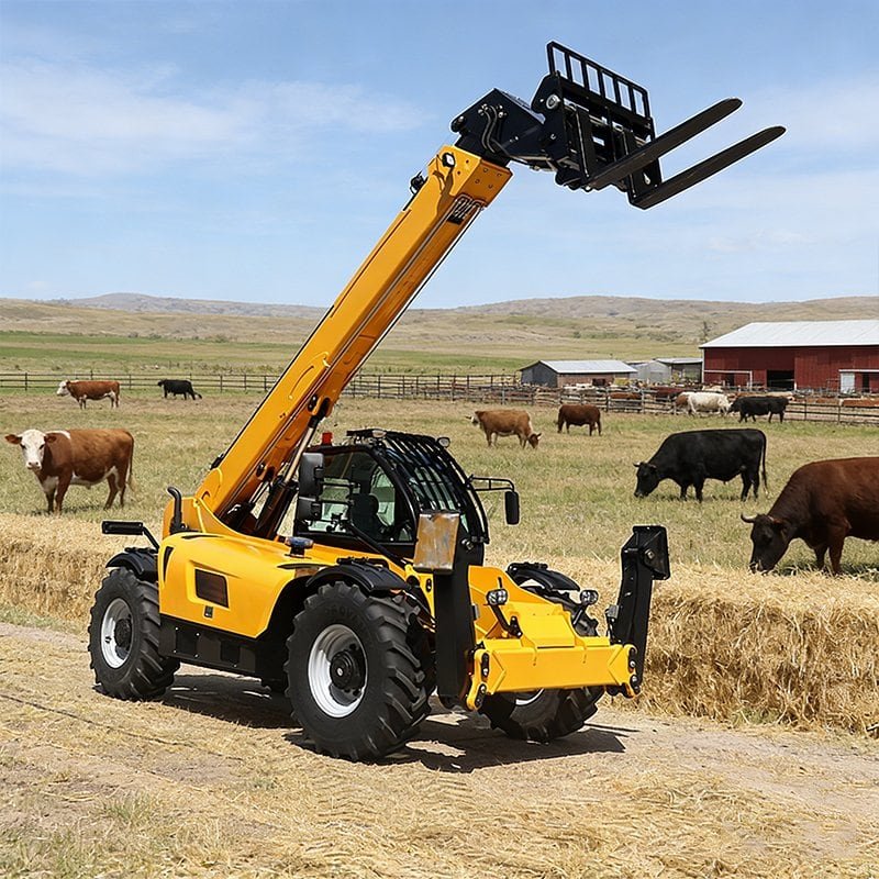 Fixed vs Rotating Telehandler
