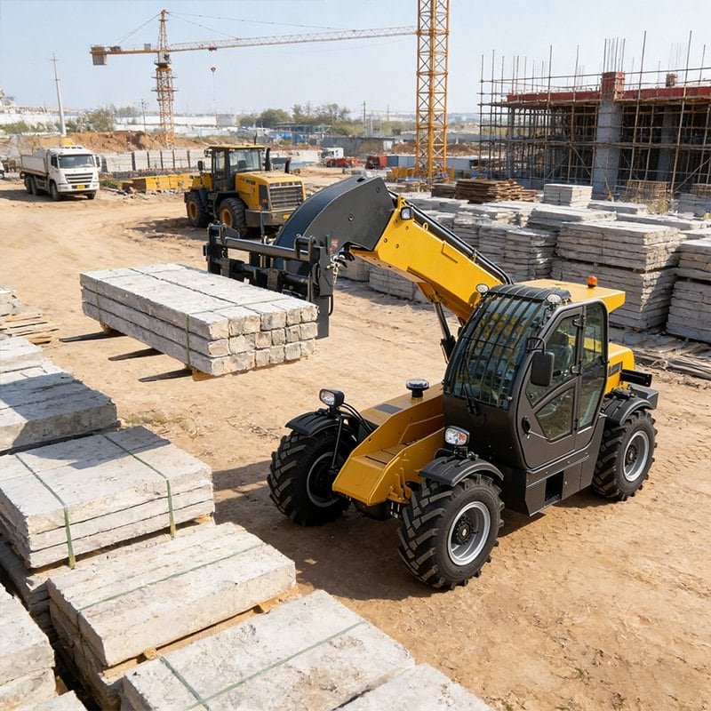 Telehandler Telescopic Boom