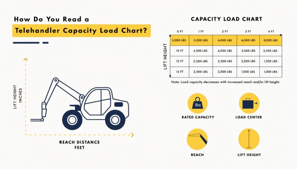Telehandler Capacity Load Chart