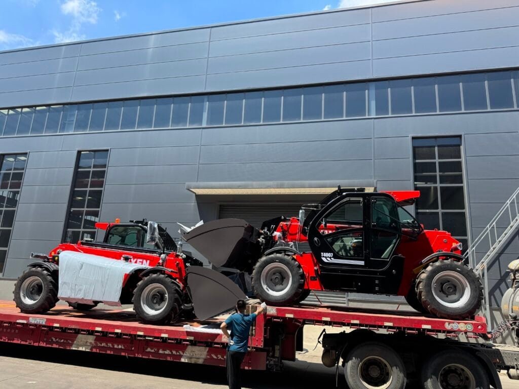 Telehandler Shipping Options: Container, Flat Rack, Ro-Ro