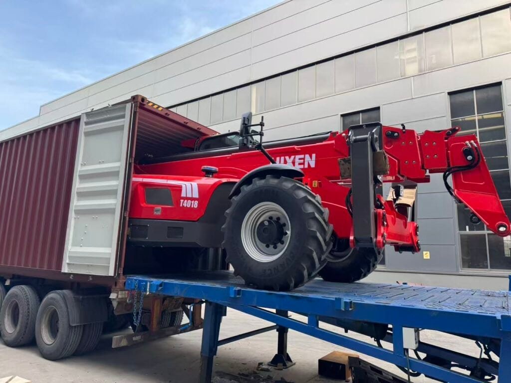 Transport-Friendly Telehandler Design Features