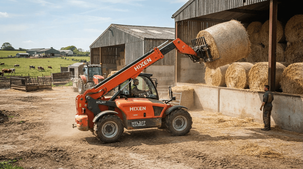 Versatile Telehandler for Agricultural Use